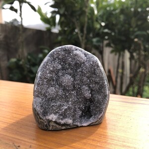 Uruguayan Amethyst Cluster Cut Base