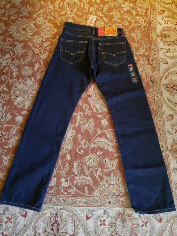 levi's 505 dark blue