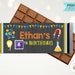 Science Party Candy Bar Wrappers, Chocolate Bar Chemistry Birthday ...