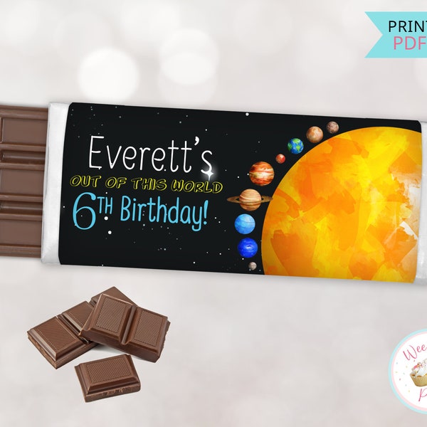 Outer Space Labels - Etsy