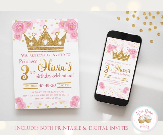 WUINCK Tarjetas De Invitación Para Fiestas De Cumpleaños De Perros, Invitaciones Florales Para Cachorros Y Mascotas