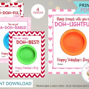 Knetmasse Valentinstag Karte, Valentinstag Karte für Kinder, Kindergarten Karte, Valentinstag Karte, Karte für Vorschule, Valentinstag Karte, Karte für Vorschule - SOFORTIGER DOWNLOAD