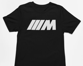 BMW M Shirt Premium Quality 100% Cotton BMW T-Shirt Stylish and Comfortable