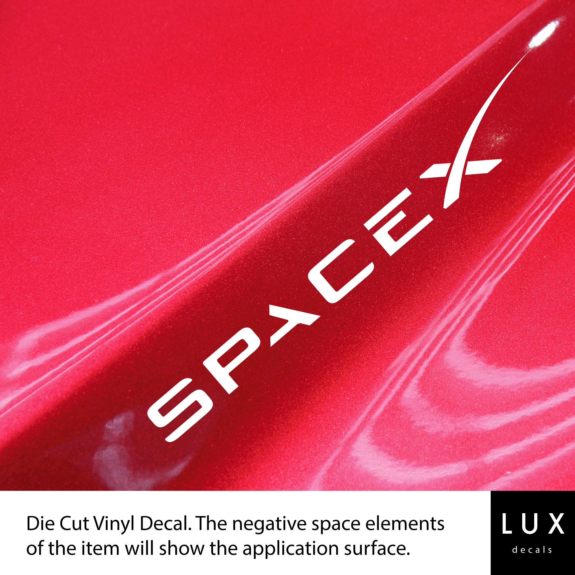 Spacex Sticker Premium Quality Decal - Etsy