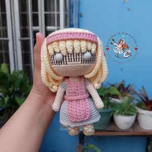 Crochet amigurumi Ymir anime inspired pattern