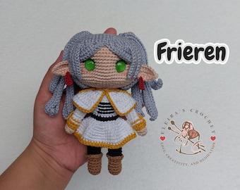 Crochet Amigurumi Frieren Anime Inspired Digital PDF Crochet PATTERN