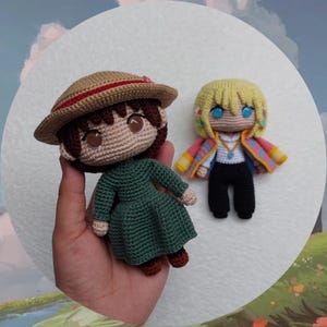 Crochet amigurumi Sophie anime inspired pattern