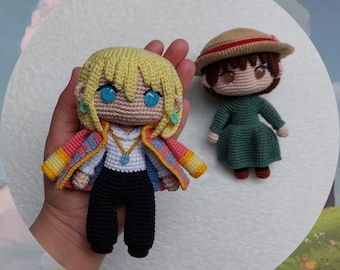Crochet Amigurumi Howl anime inspired Digital PDF Crochet PATTERN