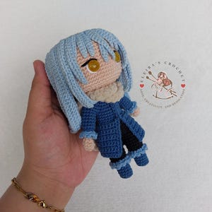Crochet Amigurumi Rimuru Anime Inspired Pattern - Etsy