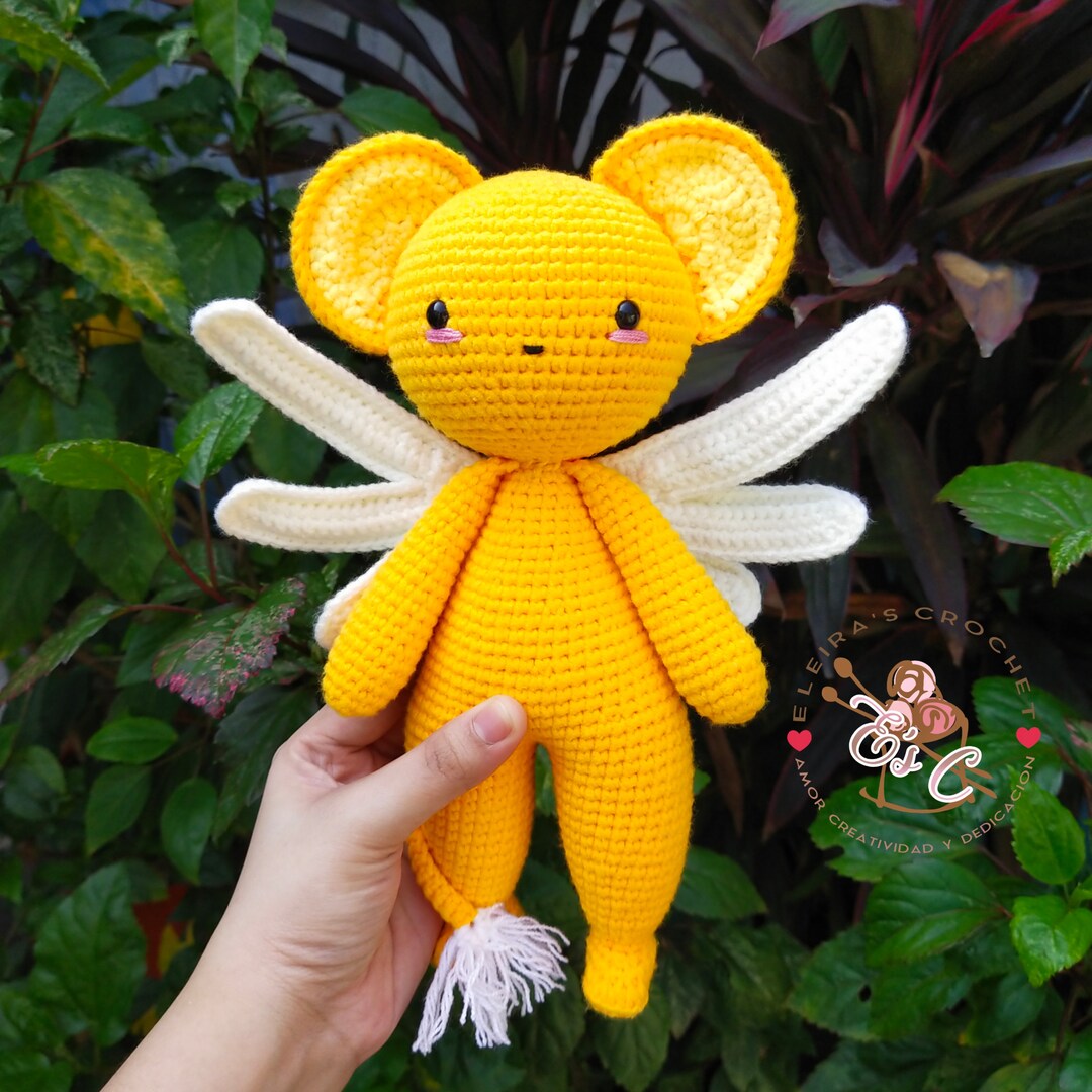 Cute Yellow Kero Chan Crochet Amigurumi Pattern - Etsy