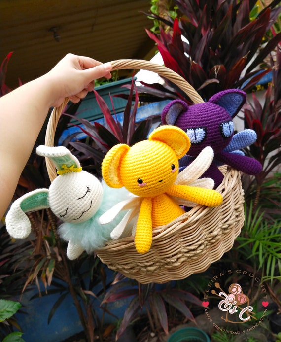 Cute Yellow Kero Chan Crochet Amigurumi Pattern - Etsy