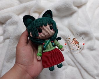 かぎ針編みあみぐるみ マオマオ薬局アニメ風デジタルPDF編み図 - Etsy 日本