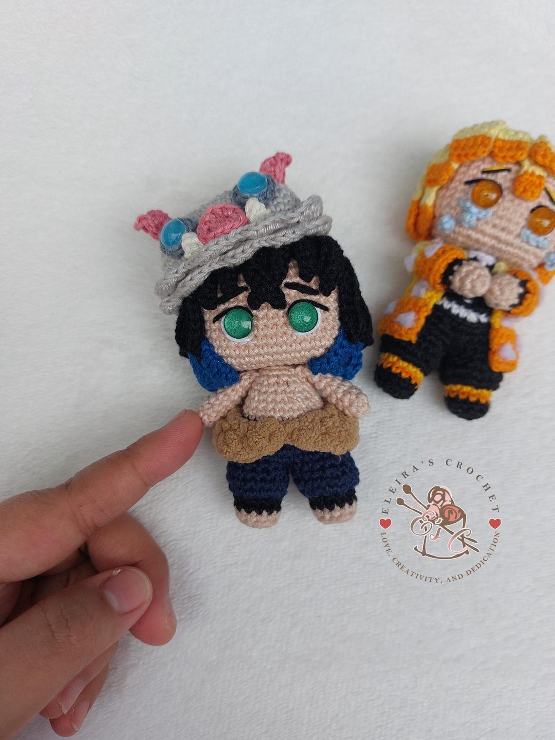 Insosuke Boar Pattern Crochet Amigurumi Boar Inosuke Anime Inspired Digital PDF Crochet ...