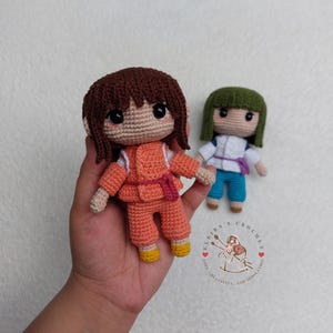 Crochet Amigurumi Chihiro anime inspired pattern