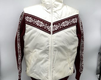 VTG Antler 1970s Goose Down Puffer Vest w/Matching Sweater Unisex-NOS/NWOT-Sz M