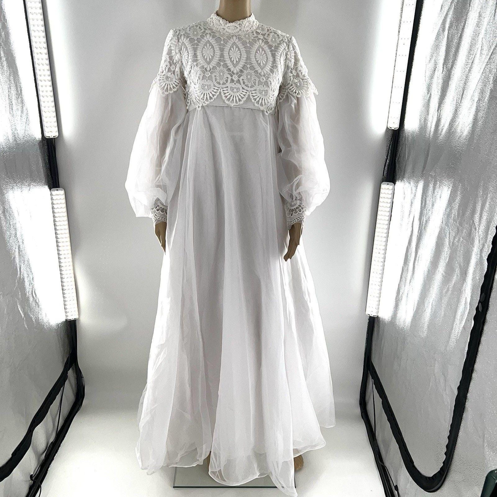 chinese dress ladies 1950s 60s White Eyelet Fit and Flare Wedding Party Dress | Vintage Wed main image 0
