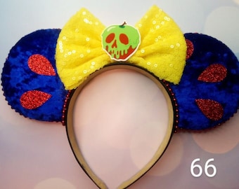 Snow White-inspired ears