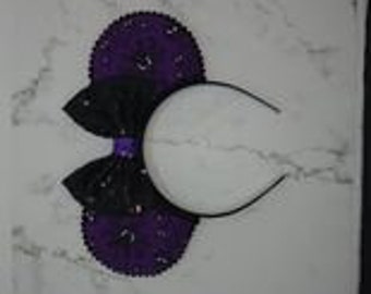 Haunted Mansion inspried Minnie ears! Haunted Mansion Wallpaper Ears!