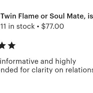 Twin Flame Reading, Detailed Energetic Analysis, Union Timeline, Personalised Psychic Insight, Digital PDF image 5