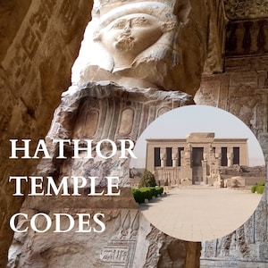 Hathor Temple Codes: Dendera Temple, Egypten
