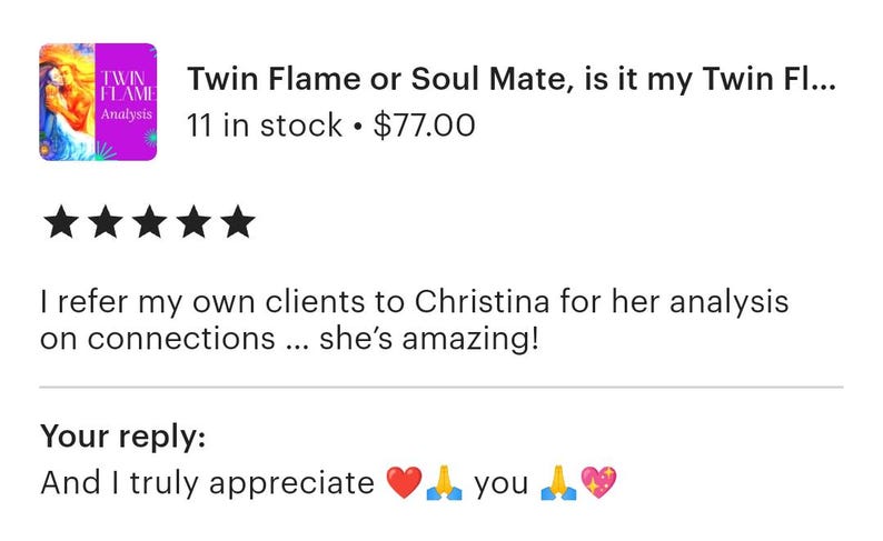 Twin Flame Reading, Detailed Energetic Analysis, Union Timeline, Personalised Psychic Insight, Digital PDF image 2
