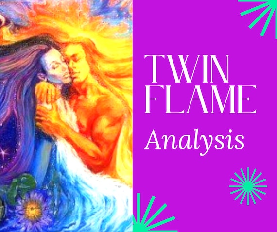 Twin Flame Reading, Detailed Energetic Analysis, Union Timeline, Personalised Psychic Insight, Digital PDF