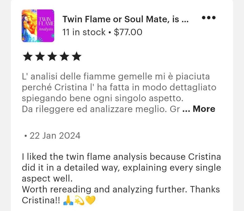 Twin Flame Reading, Detailed Energetic Analysis, Union Timeline, Personalised Psychic Insight, Digital PDF image 6