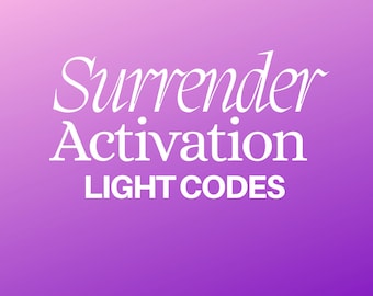 Surrender Activation Light Codes