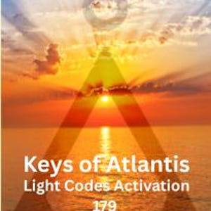 Keys of Atlantis Light Codes Activation, Psychic Sight Awakening (Digital Download)