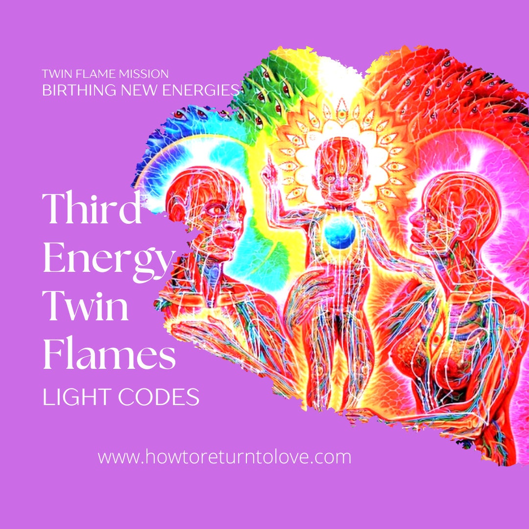 Twin Flame Third Energy Activation: Light Codes Meditation - Etsy