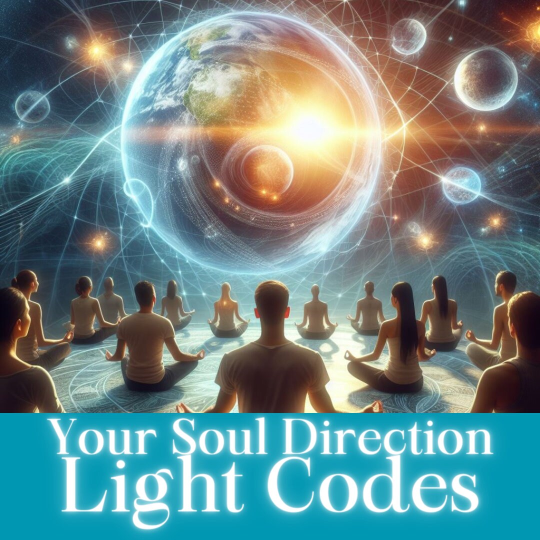 Your Soul Direction Light Codes Activation - Etsy
