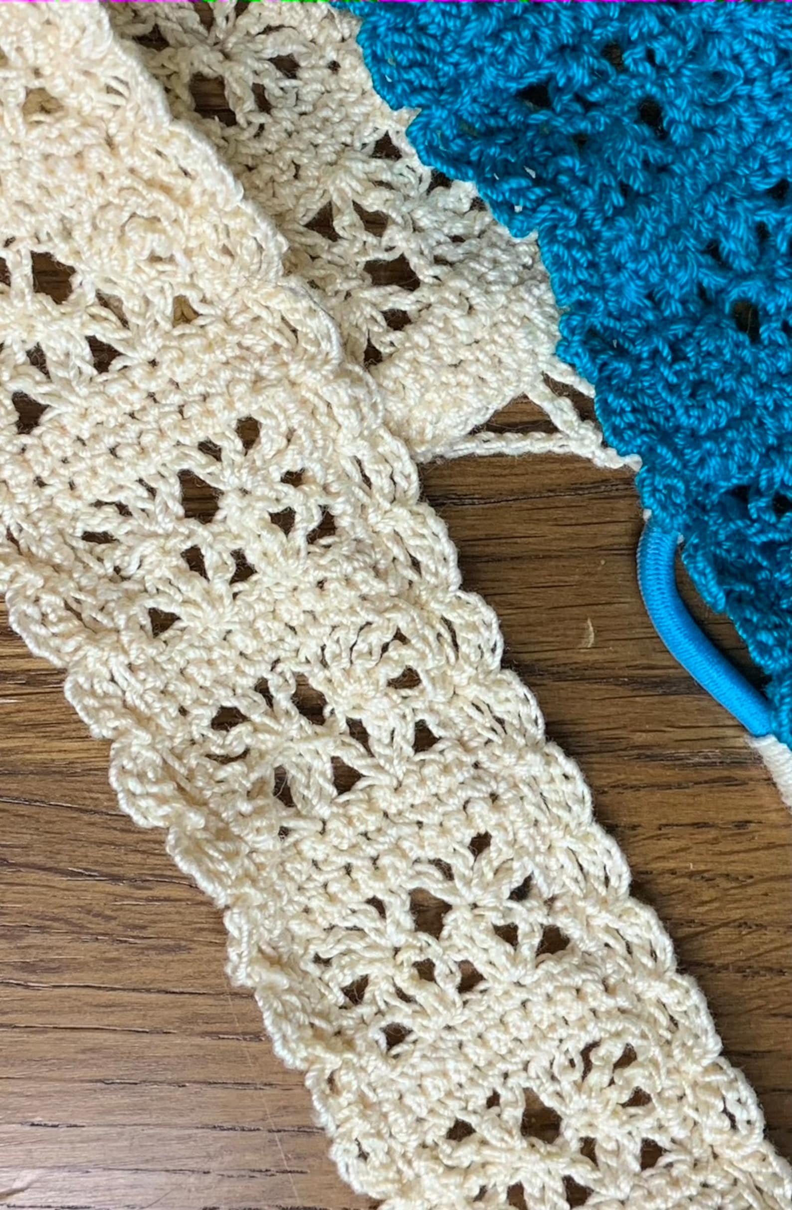 Crochet Thread Headband Pattern Boho Crochet Headband Etsy