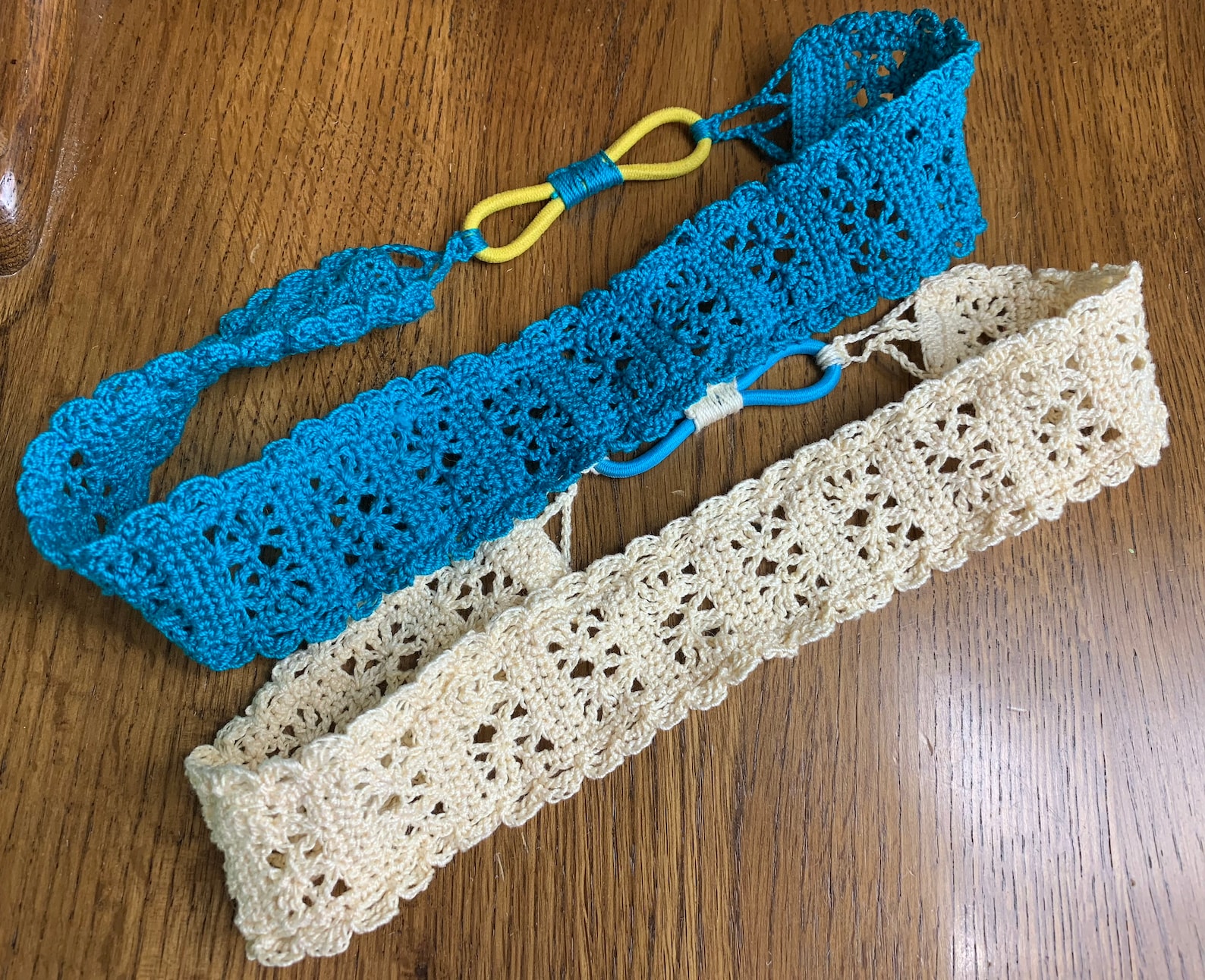 Crochet Thread Headband Pattern Boho Crochet Headband Etsy