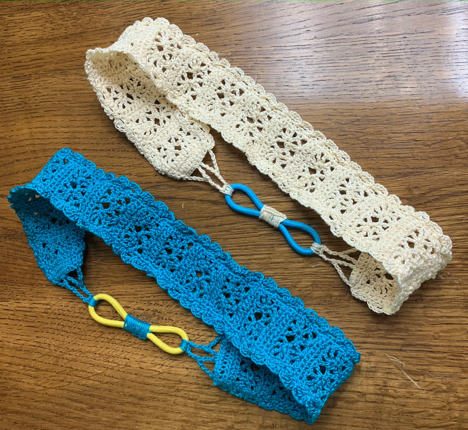 Crochet Thread Headband Pattern Boho Crochet Headband Etsy