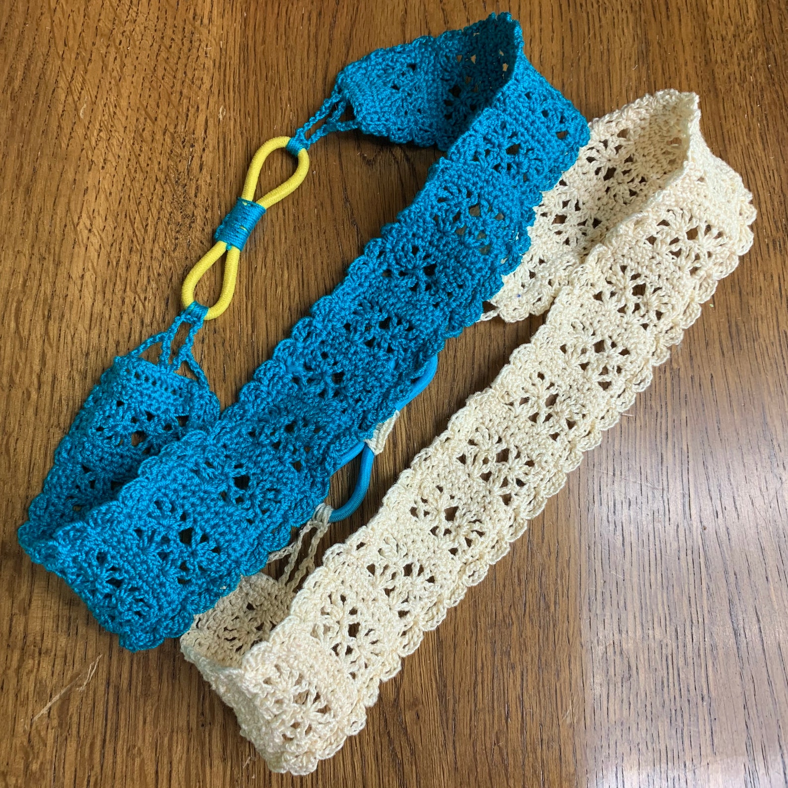 Crochet Thread Headband Pattern Boho Crochet Headband Etsy