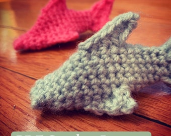 Shark Crochet Pattern, Baby Shark No Sew Crochet Pattern, Crochet Amigurumi for Beginners, Crochet Shark, Digital PDF Crochet Pattern Only