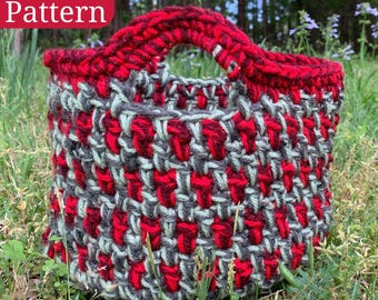 Crochet Nesting Baskets Pattern, Textured Crochet Storage Basket, Functional Crochet, Not Your Basic Basket Set, Digital PDF Pattern Only
