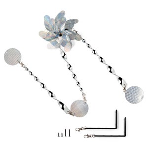 Bird Deterrent Scare Birds Away with Twirly Bird Away Deflectors
