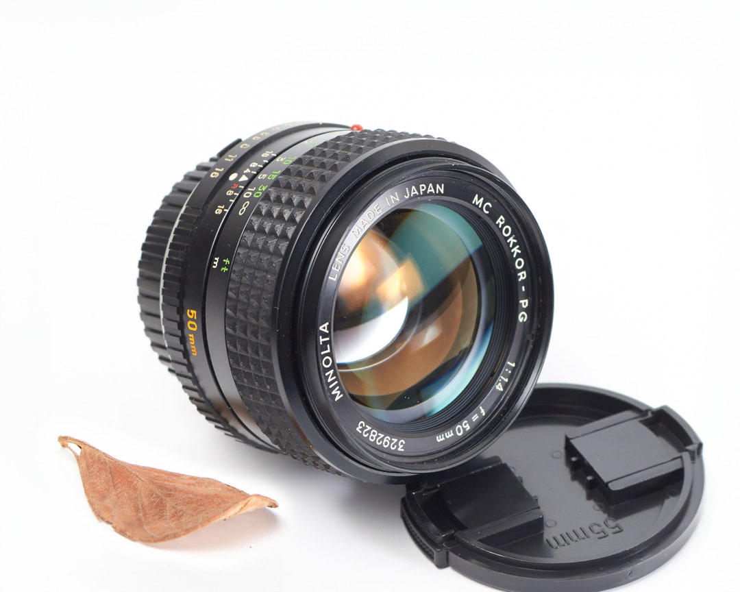 Minolta MC Rokkor-PG 50mm F/1.4 Lens for MD Mount #24553F5