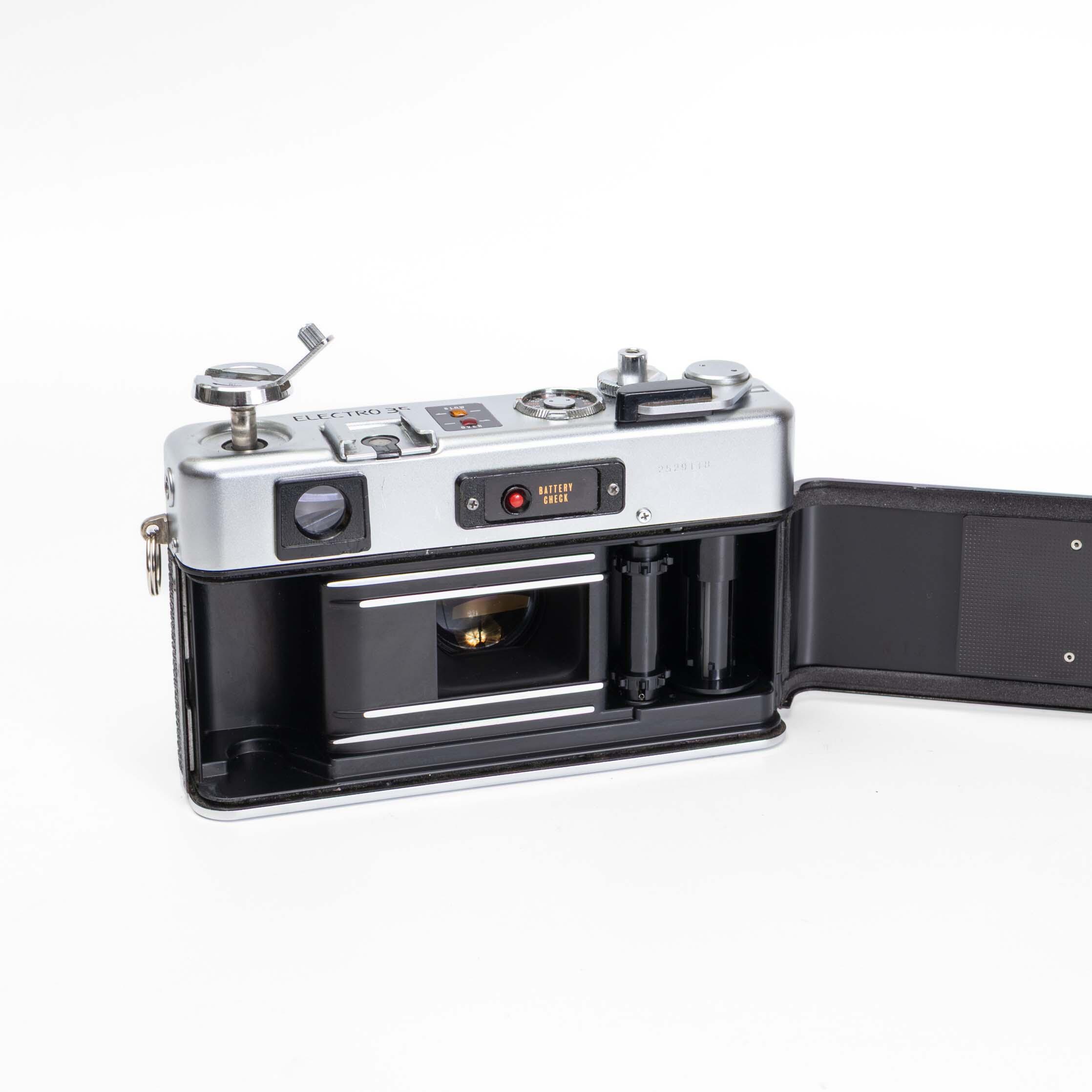 Seviced Yashica Electro 35 GSN: Vintage 35mm Film Camera With