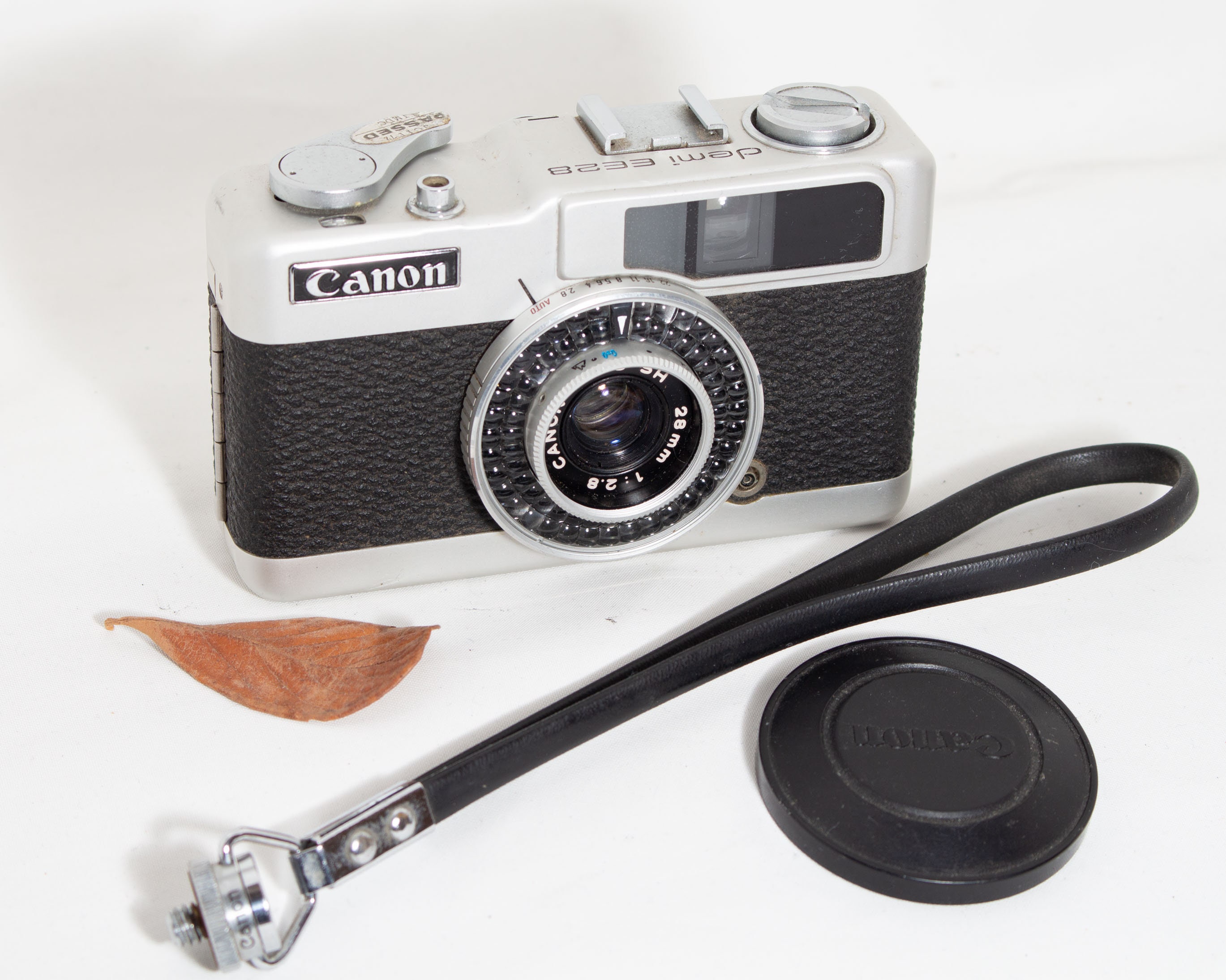 Canon Demi EE28 35mm Half Frame Vintage Film Camera Etsy