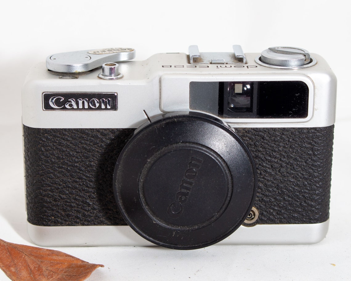 Canon Demi EE28 35mm Half Frame Vintage Film Camera Etsy