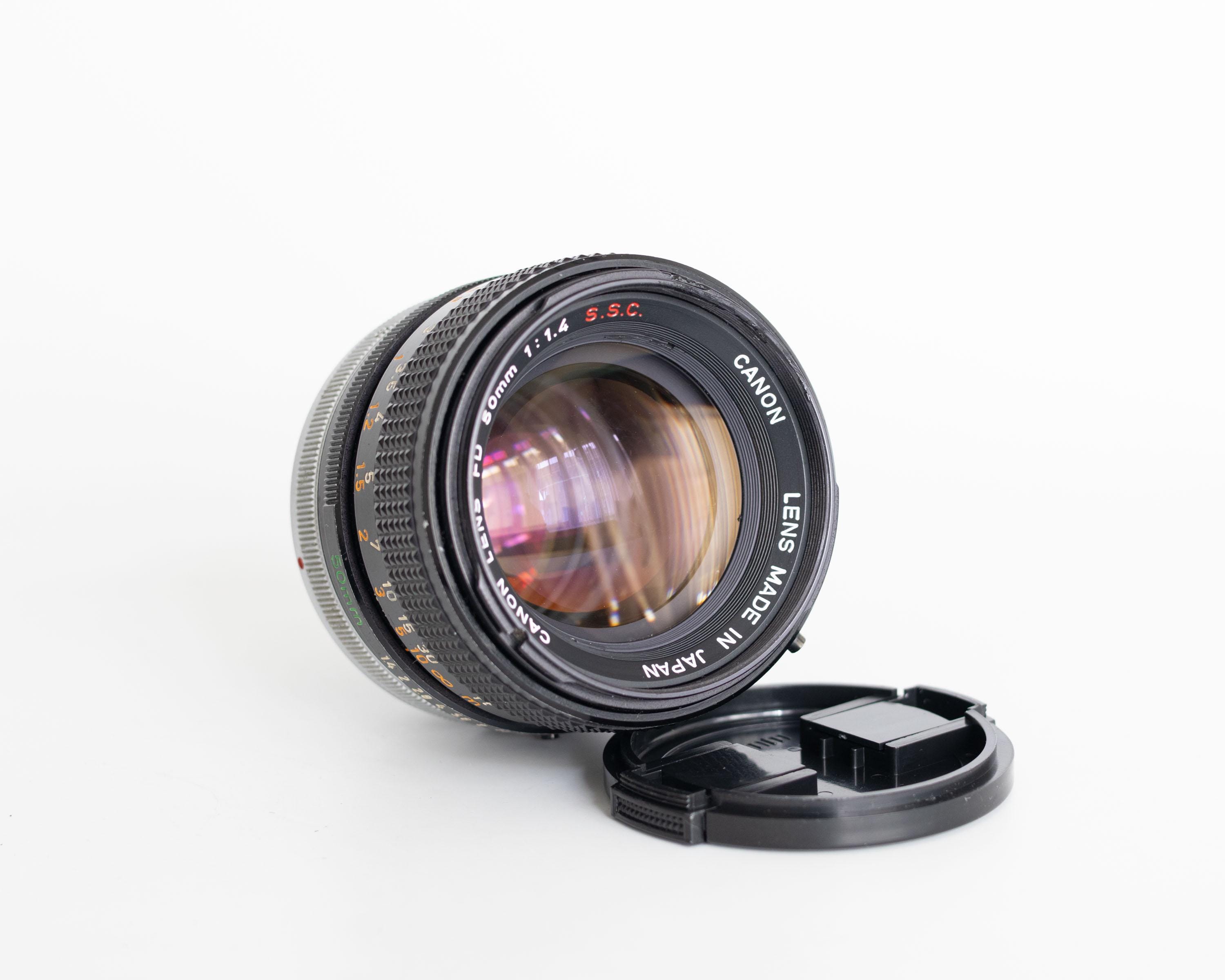 CANON 旧 FD 50mm f1.4 S.S.C. L92