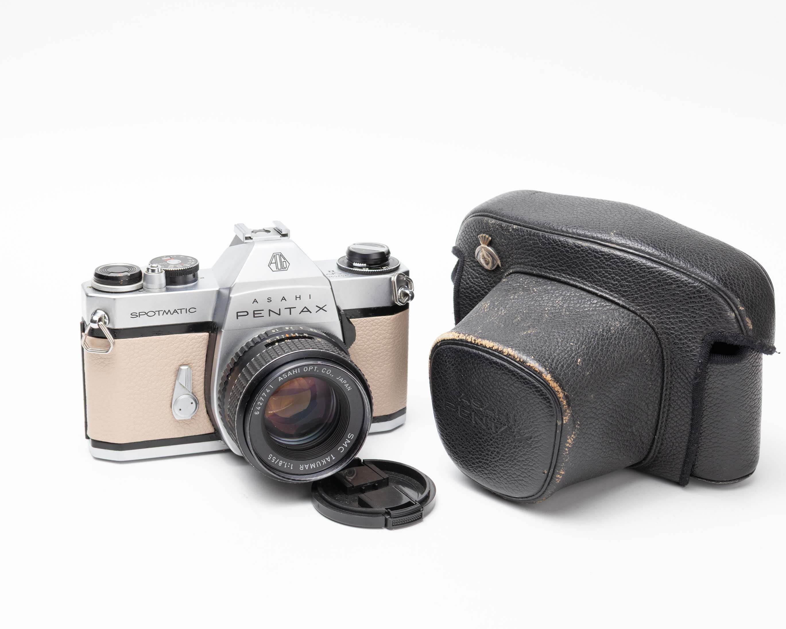 Asahi PENTAX Spotmatic SPII Vintage 35mm SLR Camera With