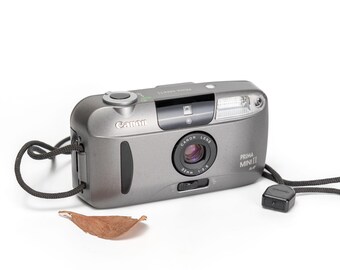 Canon Prima Mini II - 35mm Vintage Point & Shoot  Film camera