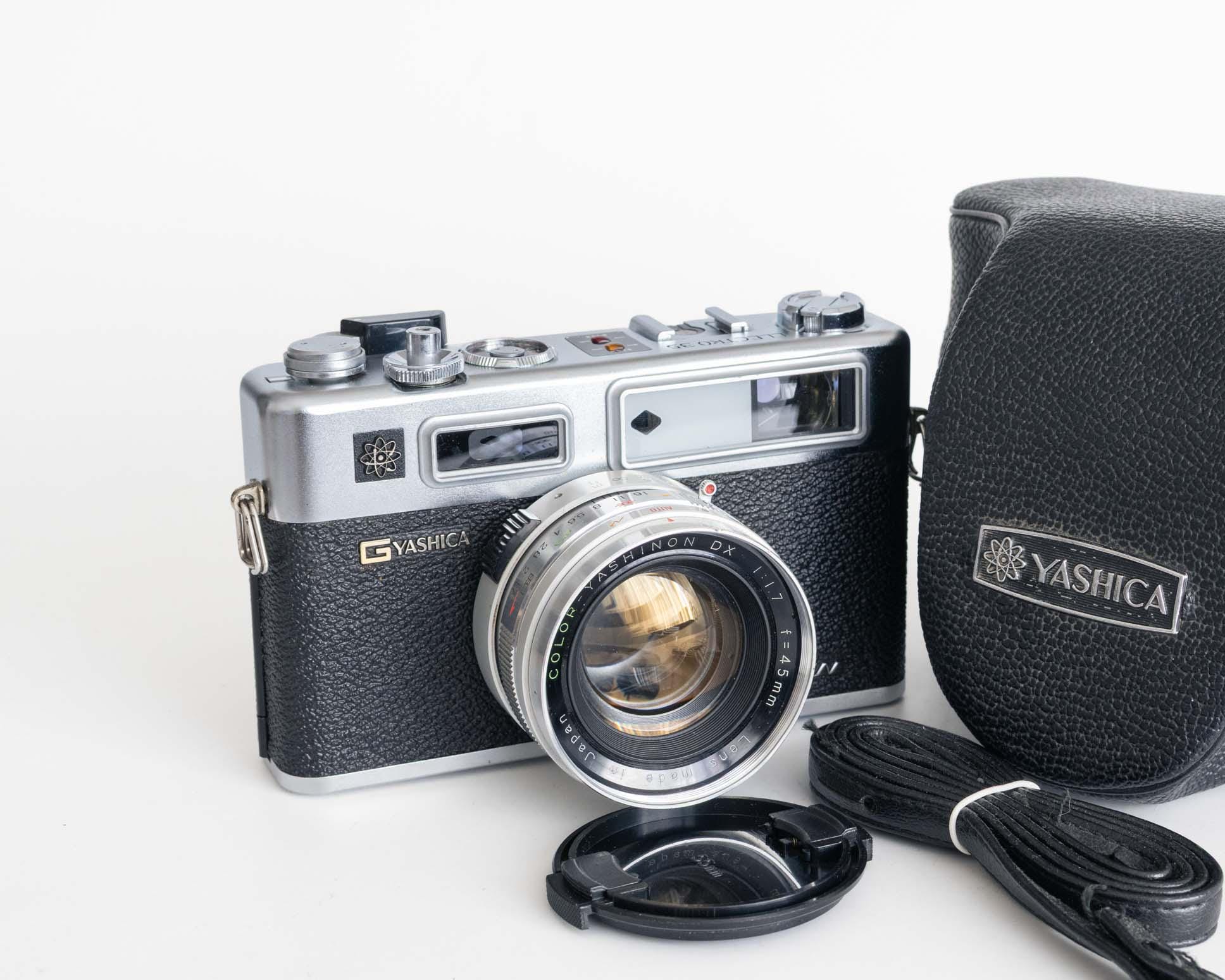 Seviced Yashica Electro 35 GSN: Vintage 35mm Film Camera With