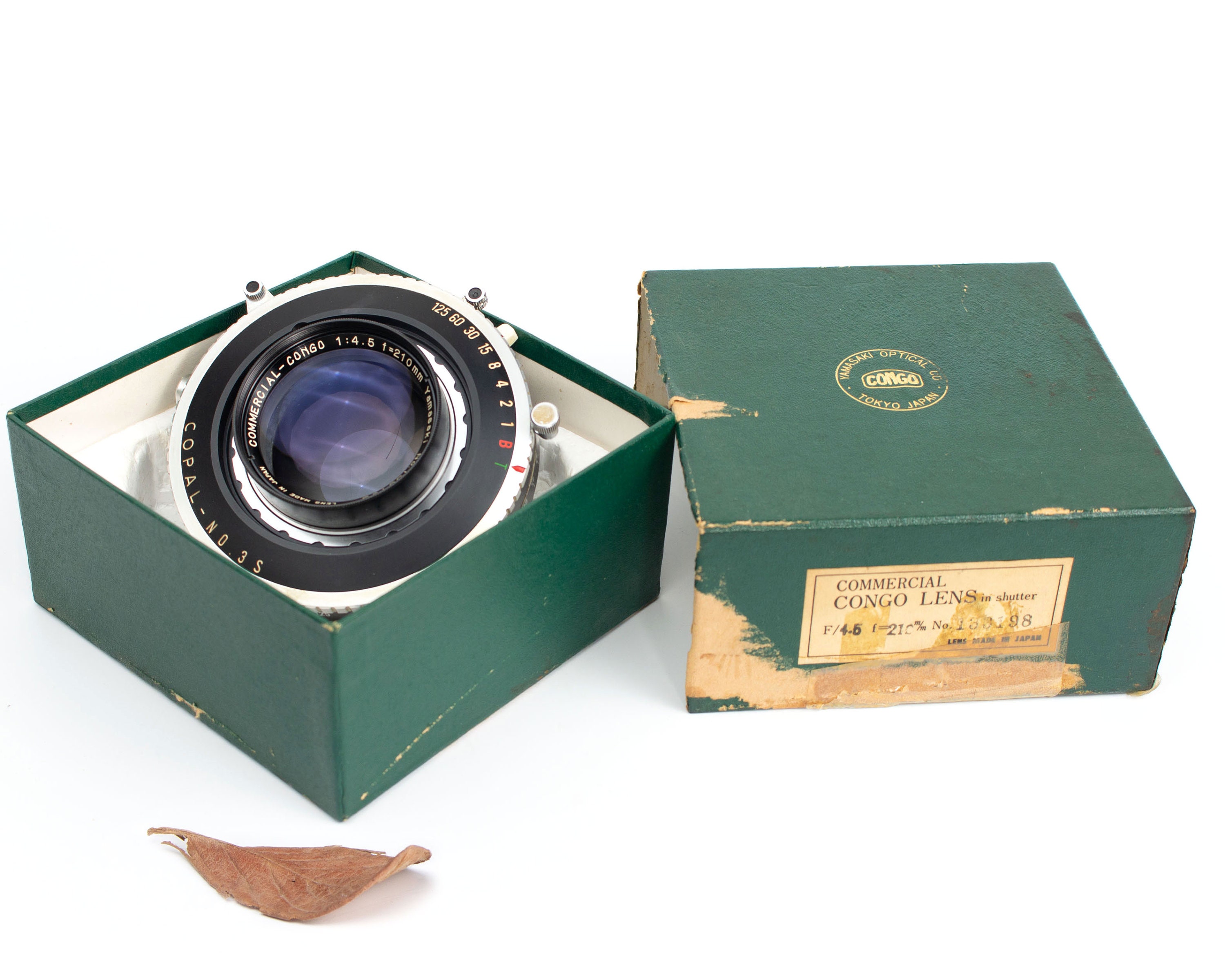 Yamasaki Commercial-congo 210mm F4.5 Lens Copal No.3 S Yamasaki Commercial-congo 210mm F4.5 Lens Copal No.3 S
