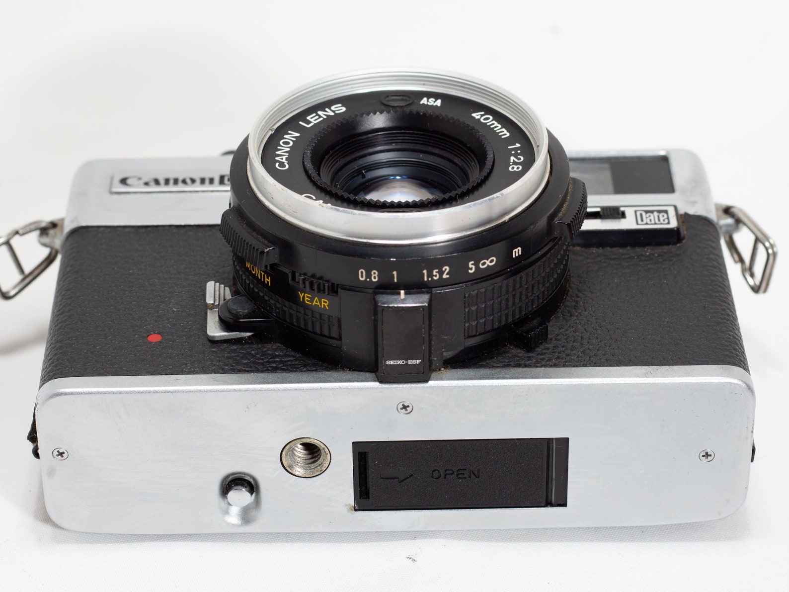 Canon Datematic 35mm Rangefinder Film Camera 40mm F/2.8 Etsy