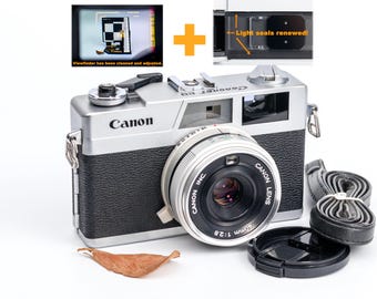 Canon Canonet 28 Film Camera 35mm Rangefinder Vintage Film Camera