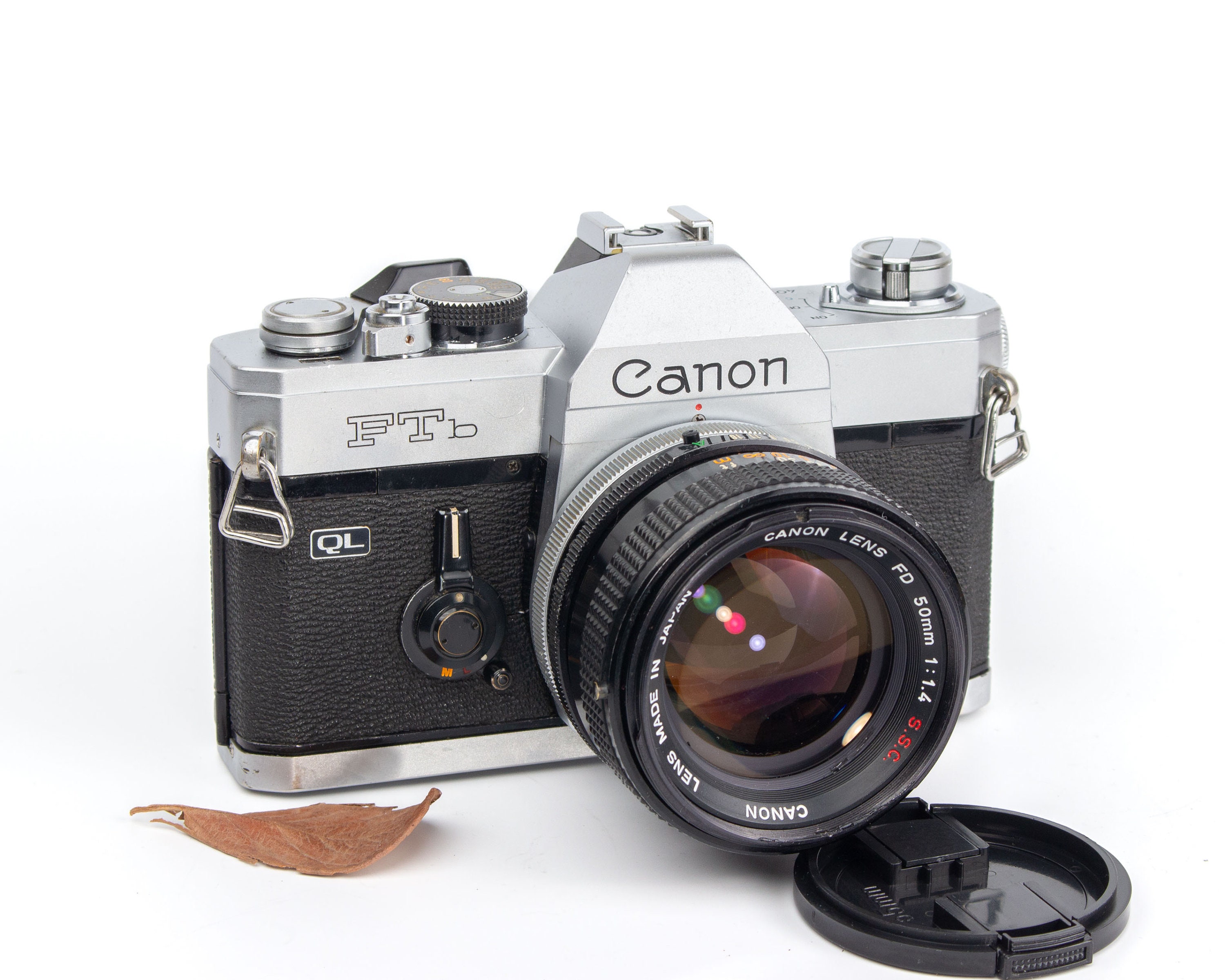 Canon FTb QL + 50mm f/1.8 + アングルファインダー（Canon FT